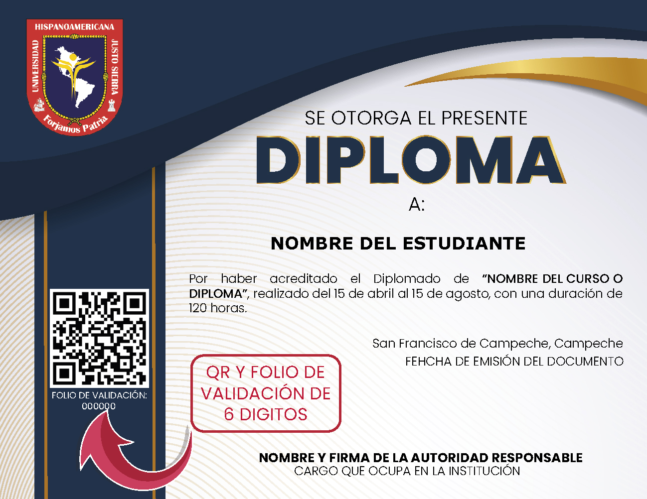 Ejemplo de Constancia